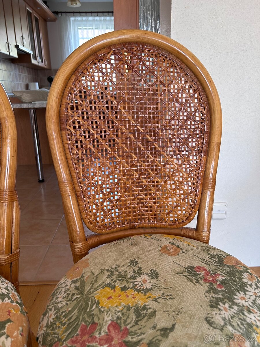 Ratanové židle 2ks - 3