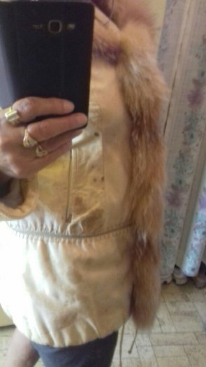 Dámská kožená bunda - 3