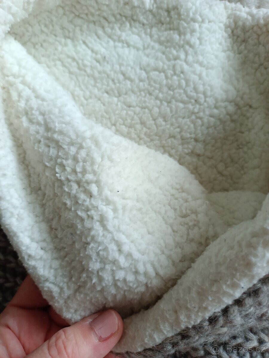 Čepice a nákrčník Pikeur, vlna alpaka, super stav - 3