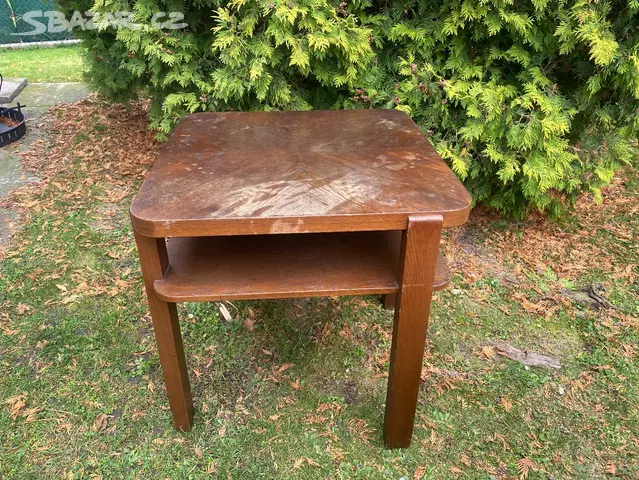 Stary stul, stolek, ART DECO - 3