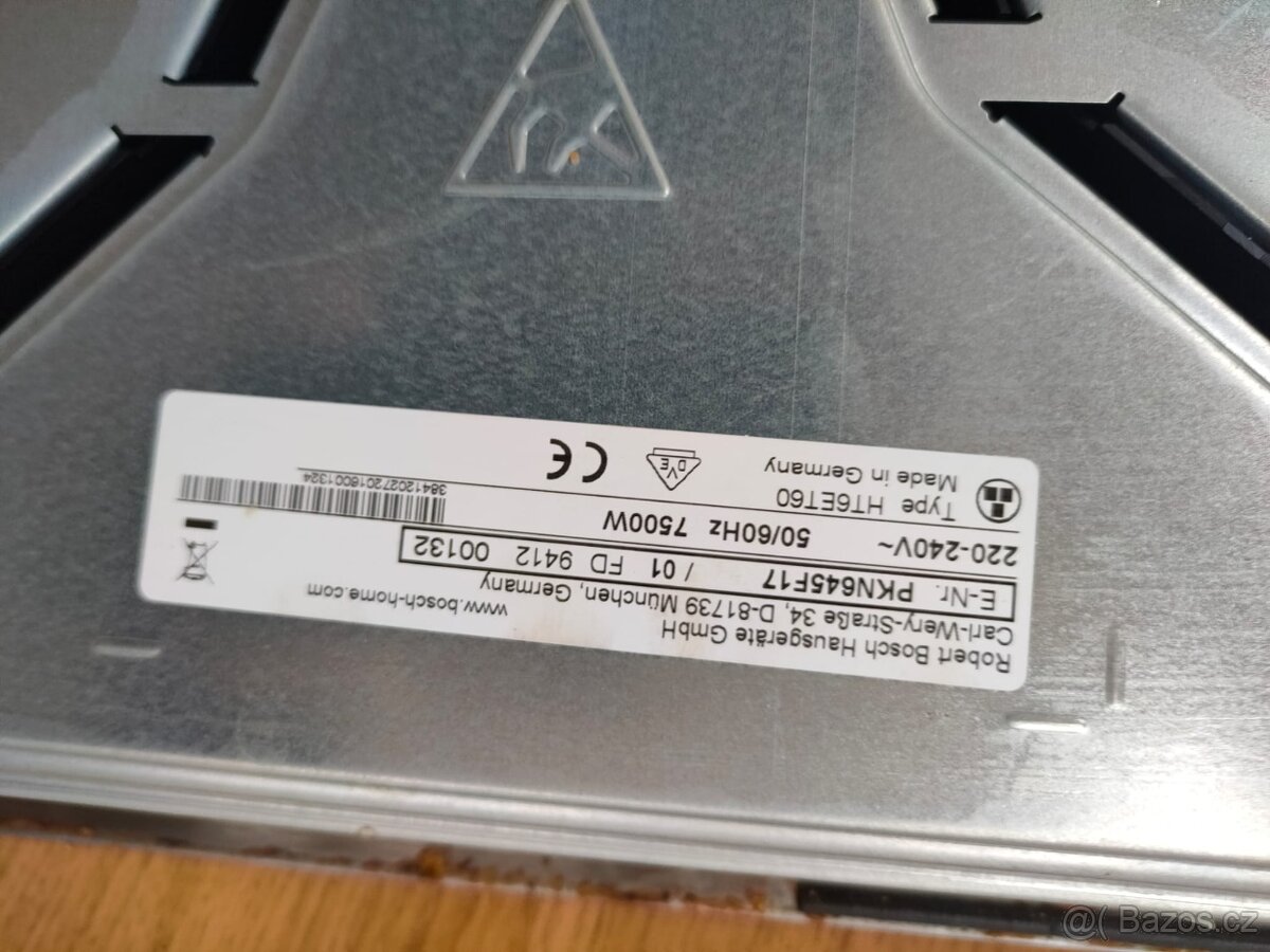 Sklokeramická deska Bosch PKN 645F17 - prodám - 3