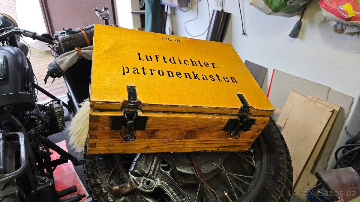 muniční bedna na pistolové náboje parabelum - 3