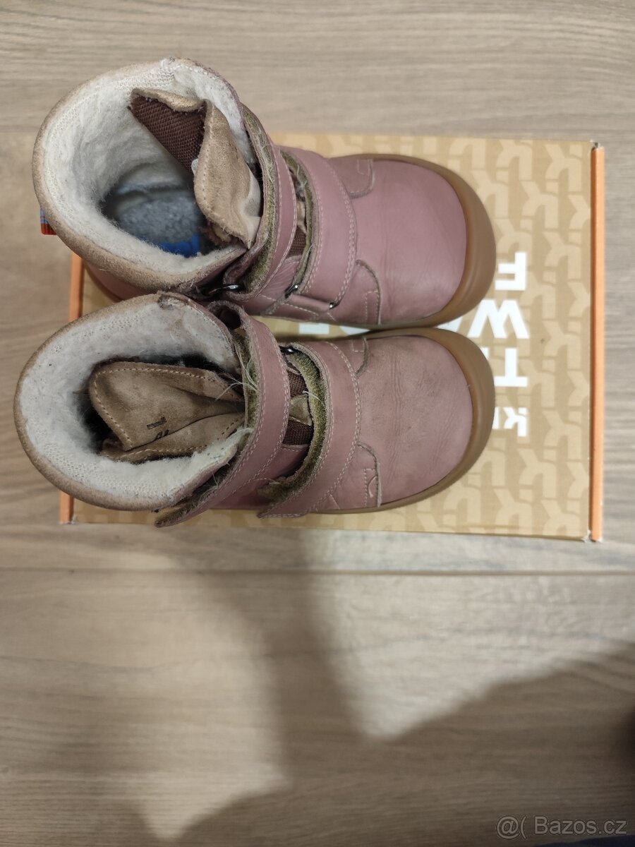 Dívčí zimní barefoot boty koel vel. 28 - 3