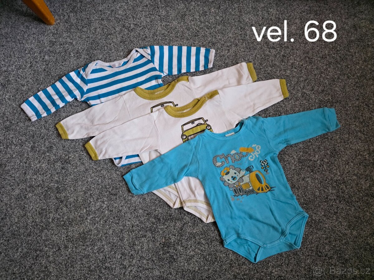 Dětské oblečení vel. 68, 74 - 3