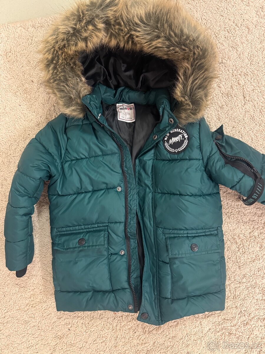 Dětská zateplená bunda Minoti - 3