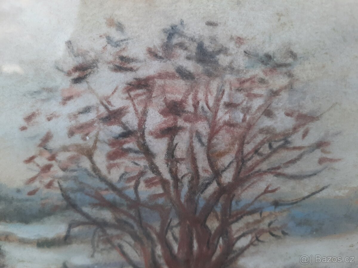 Obraz Zimní krajina - autor Liška - 3