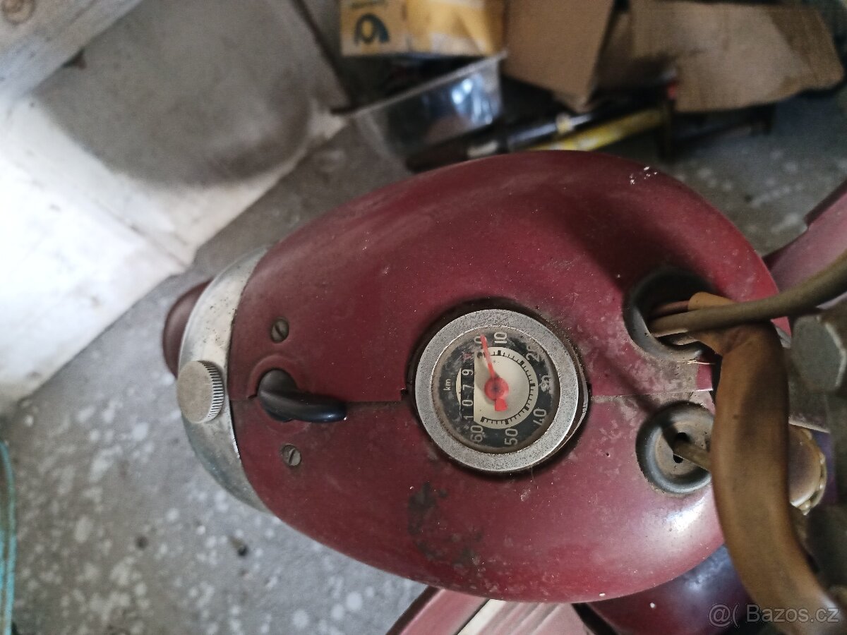 Jawa 555 DELUXE pařez - bez TP rok 1959 - 3