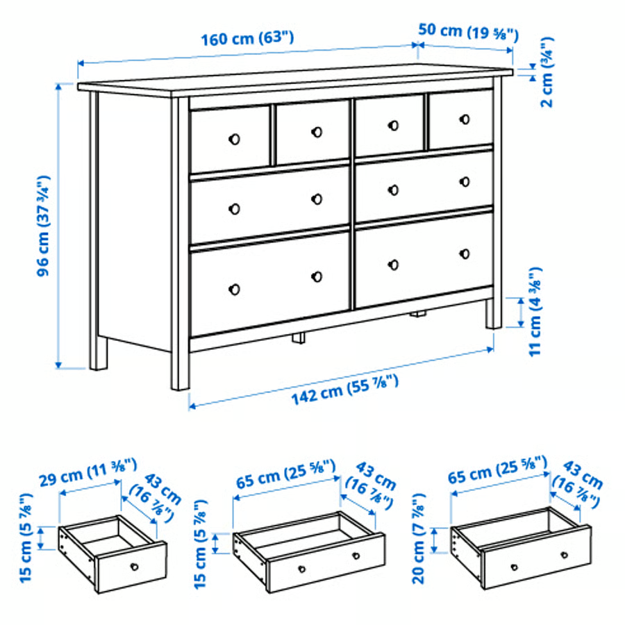 Komoda IKEA HEMNES - 3