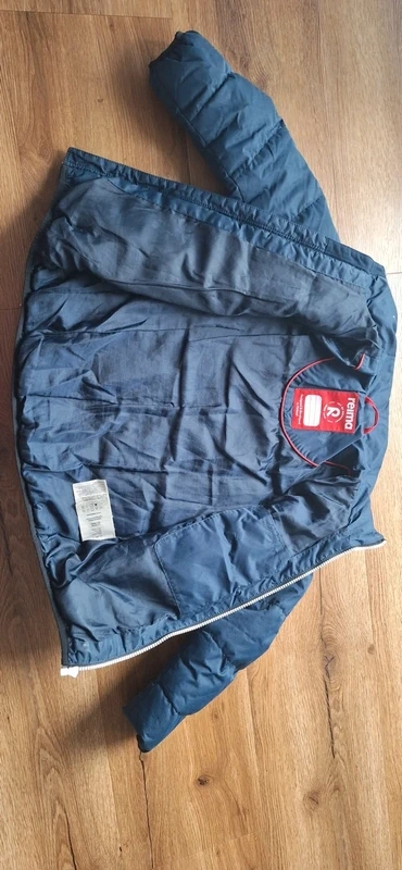 Modrá péřová bunda REIMA, vel. 122 (7 let) - 3