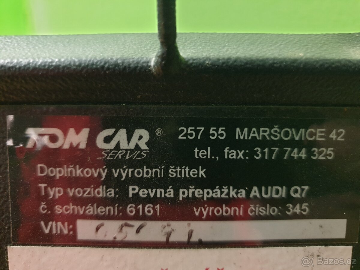 Audi Q7 - Prepazka,roleta - 3