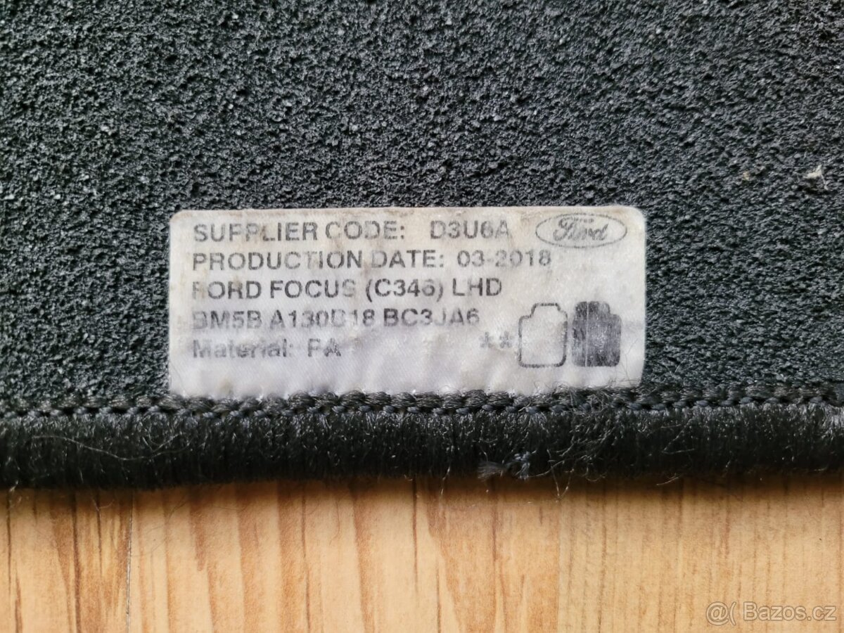 Přední koberce pro Ford Focus od 2018 a výš - 3