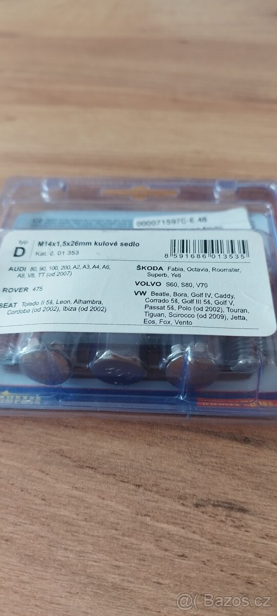 Pojistné šrouby kol - 3