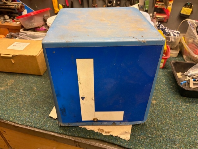 Dobový retro magnetický maják autoškoly - 3