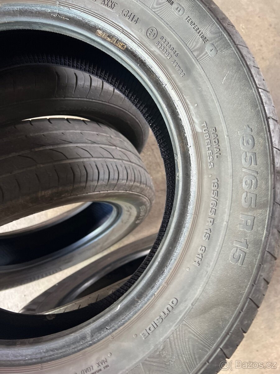 4x letni pneu Continental 195/65/15 - 3
