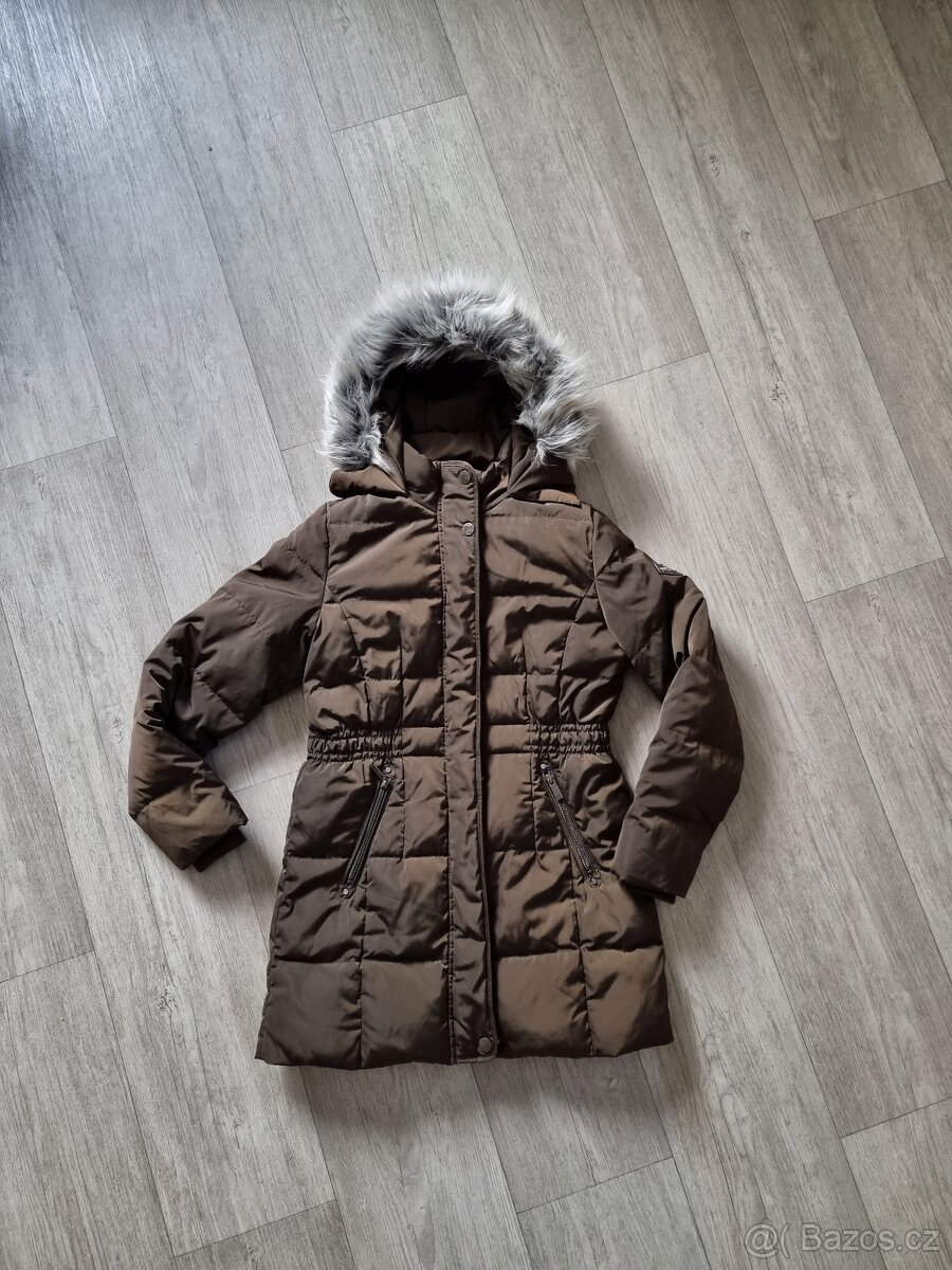 Péřový kabát C&A vel. 152/S - 3