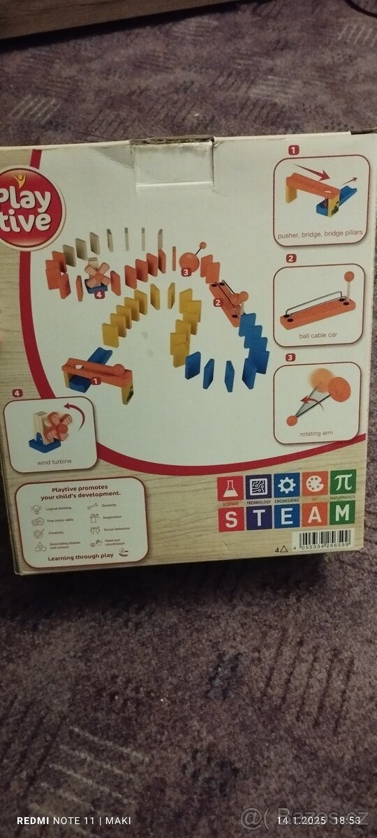 Dřevěné domino - 3