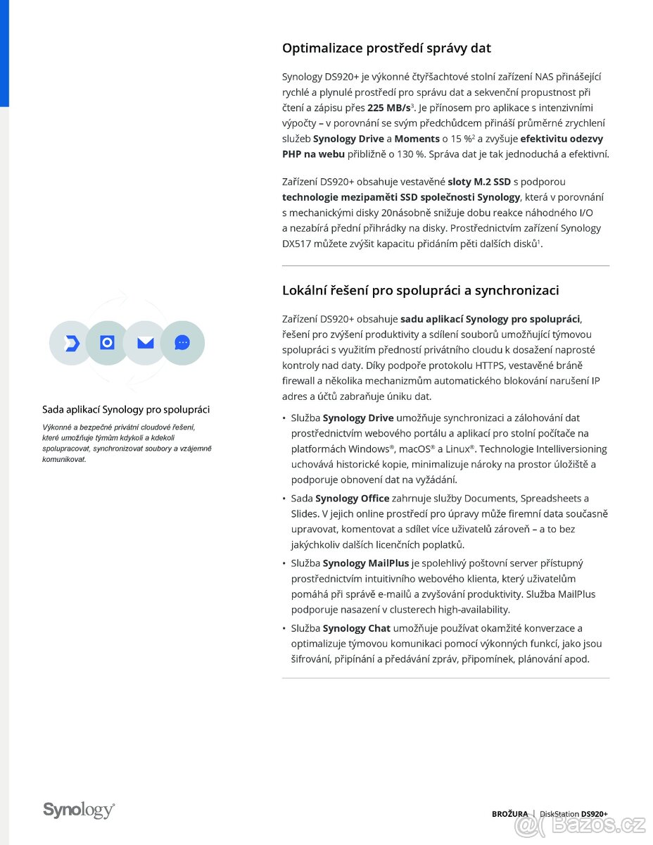 Synology DS920+ NAS 4 pozice - 3