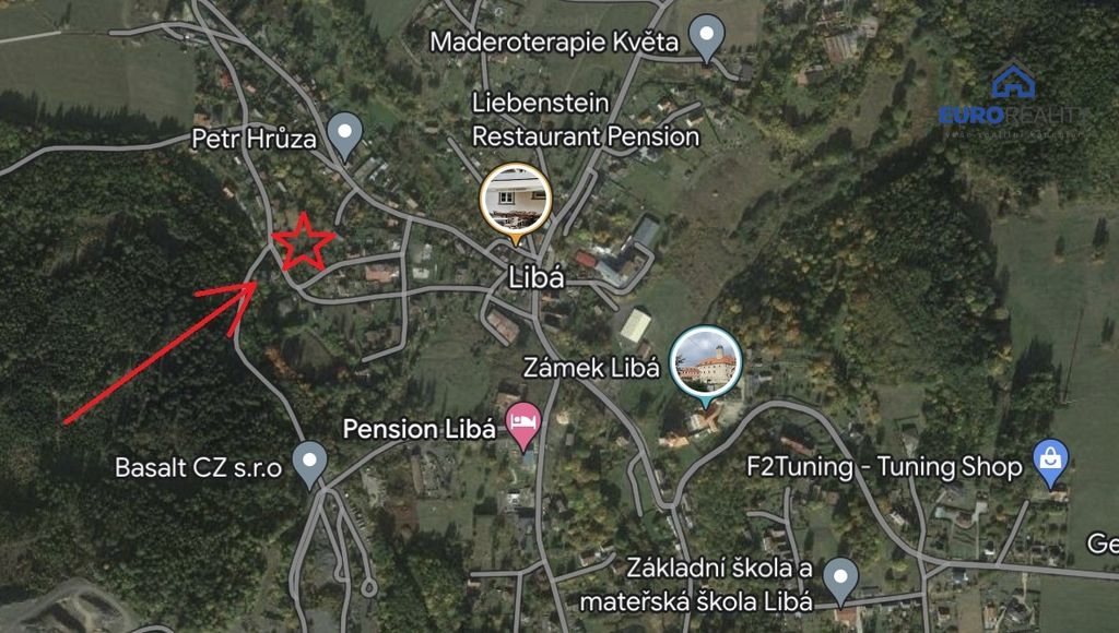 Prodej, stavební pozemek, 628 m2, Libá - 3