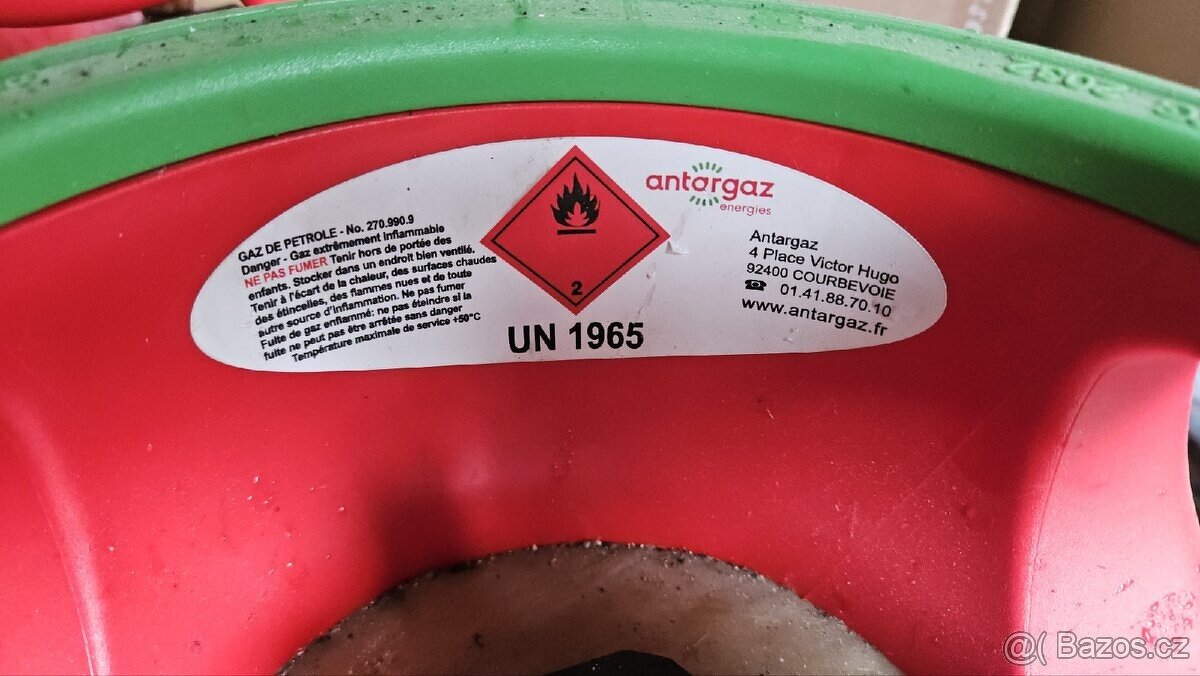 Kompozitni plynová láhev 10 kg - 3