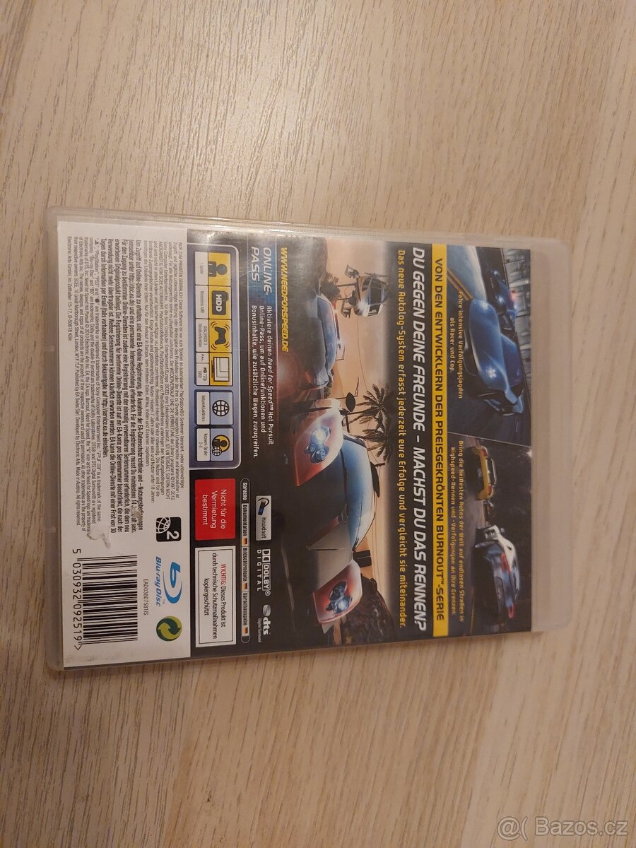 Need for Speed - most wanted / PS3 / Playstation 3 - 3