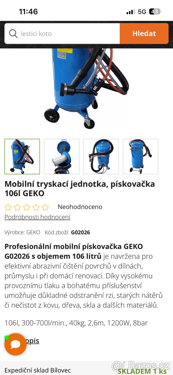 Pískovačka - 3