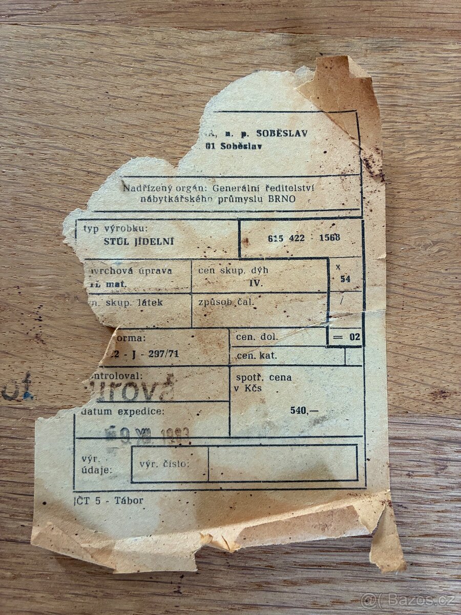 Rozkládací stůl - 3