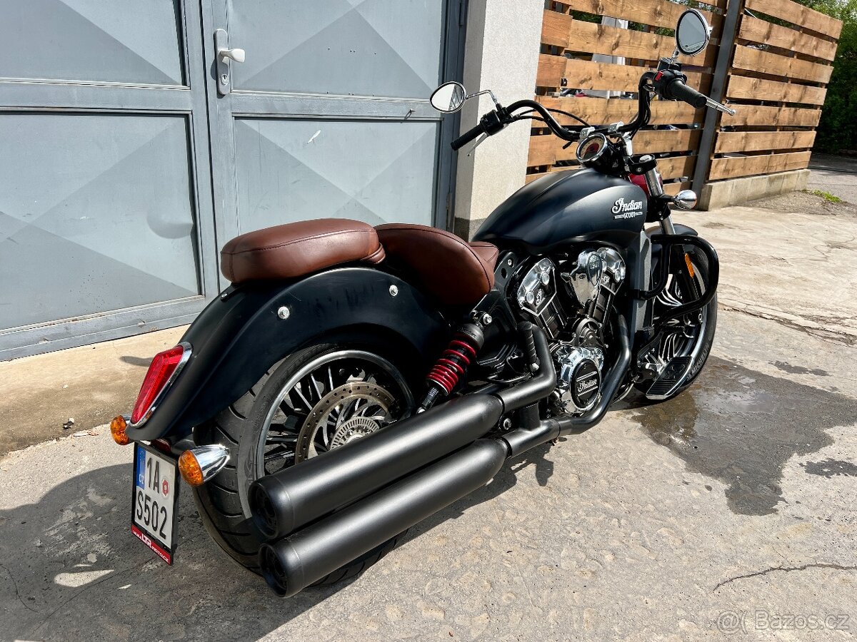 Indian Scout, možnost splátek a protiúčtu - 3