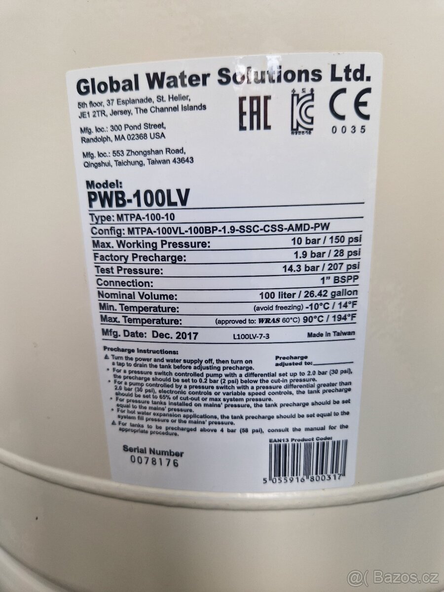 Global Water PWB-100LV - 3
