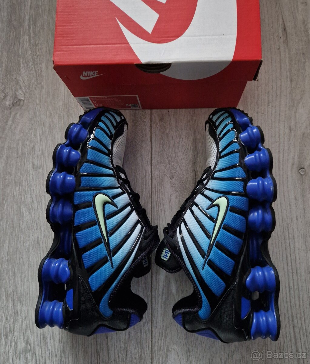 Nike Shox TL BLCK/GRN/BL vel.41 - 3