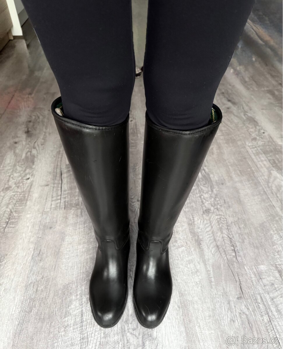 Zimní vysoké jezdecké boty - 3