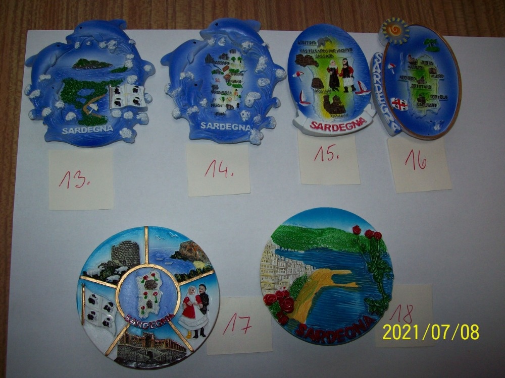 Cestovní magnetky na lednici - 3