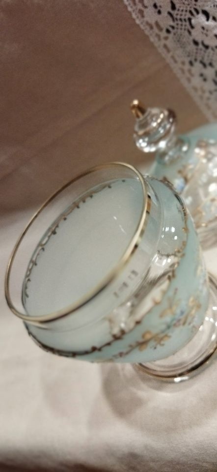 Retro i starožitnosti - sklo. Velký porcelánový hrnek - 3