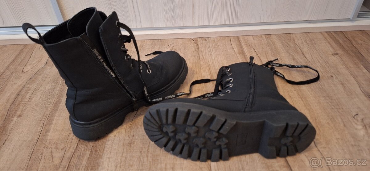 Dámské vysoké boty zn. DeeZee, vel. 38 - 3