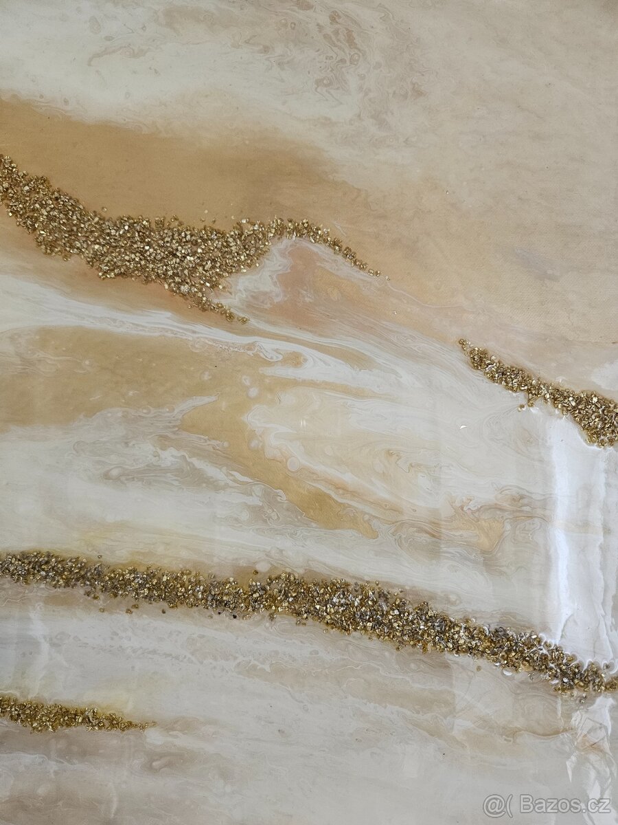 Obraz zlatý vel 50x70 cm - 3