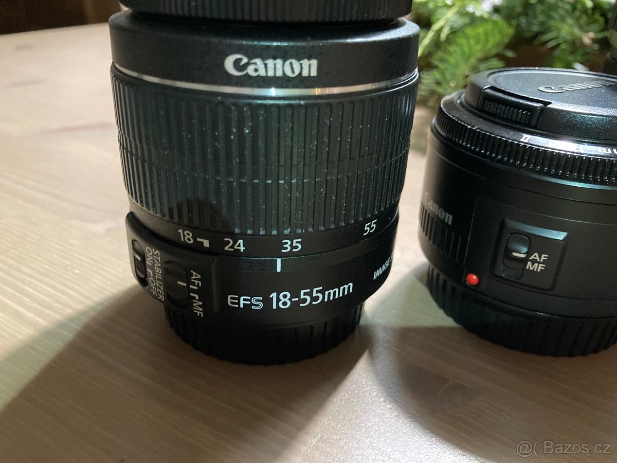 Zrcadlovka Canon + sada objektivů - 3