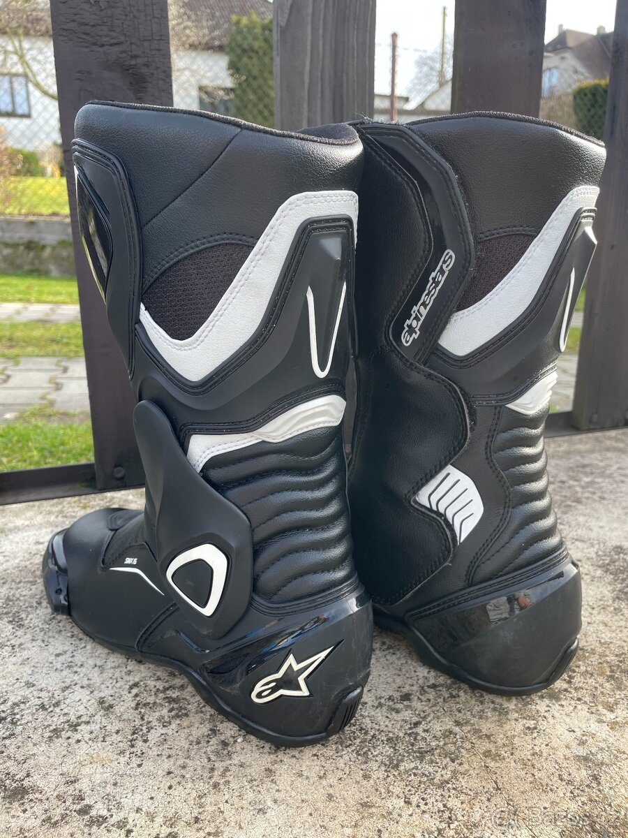 Boty Alpinestars SMX6 V2 black-white - 3
