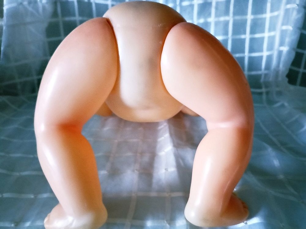 👶🎀RETRO VELKÁ PANENKA MIMINKO - PLASTOVÁ 70. LÉTA - 3