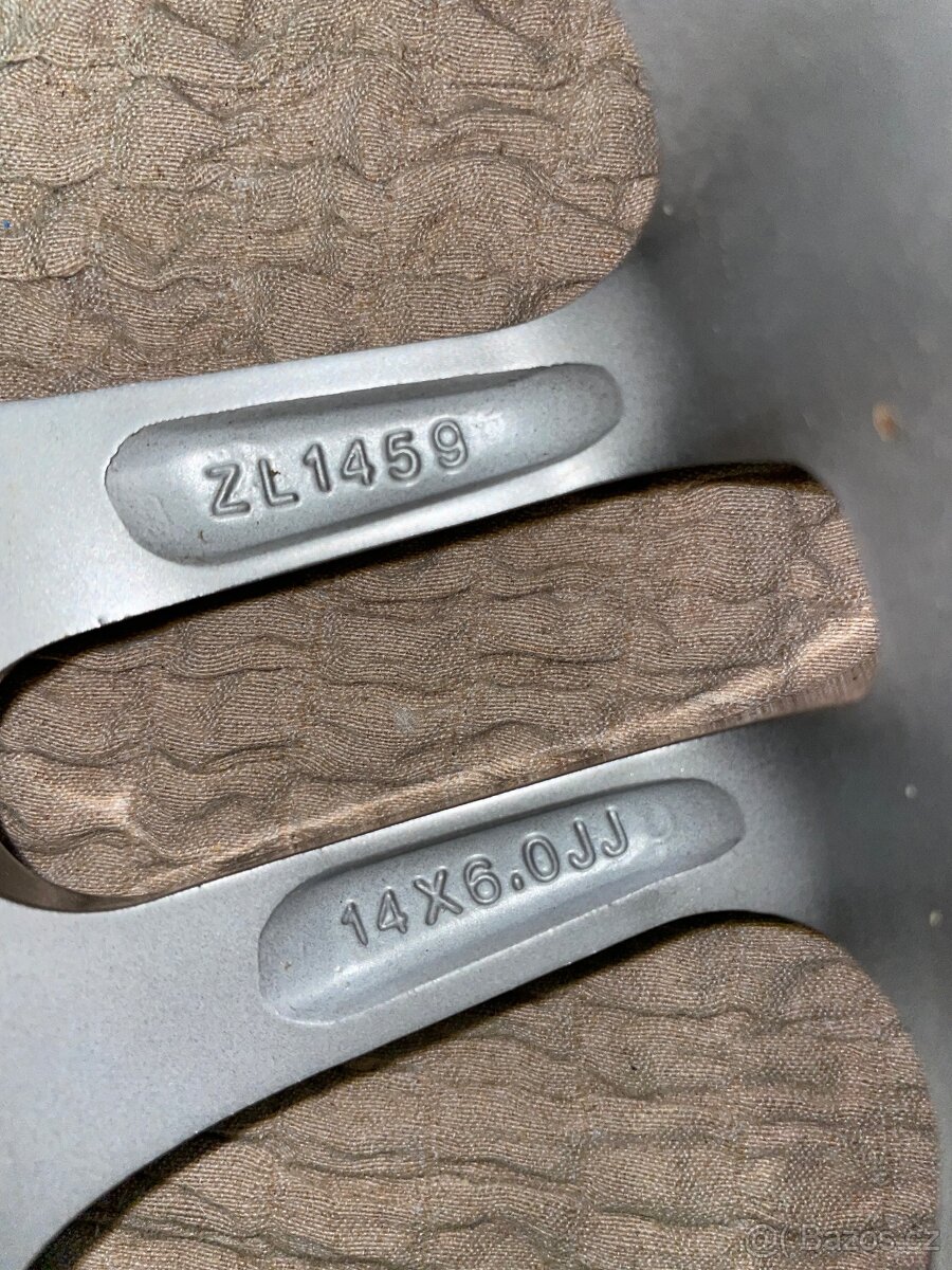 4x100 R14 6J ET36 Hyper Silver - 3