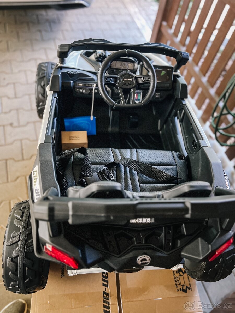 Dětská elektrická buggy CAN-AM Maverick pro 1 dítě - 3