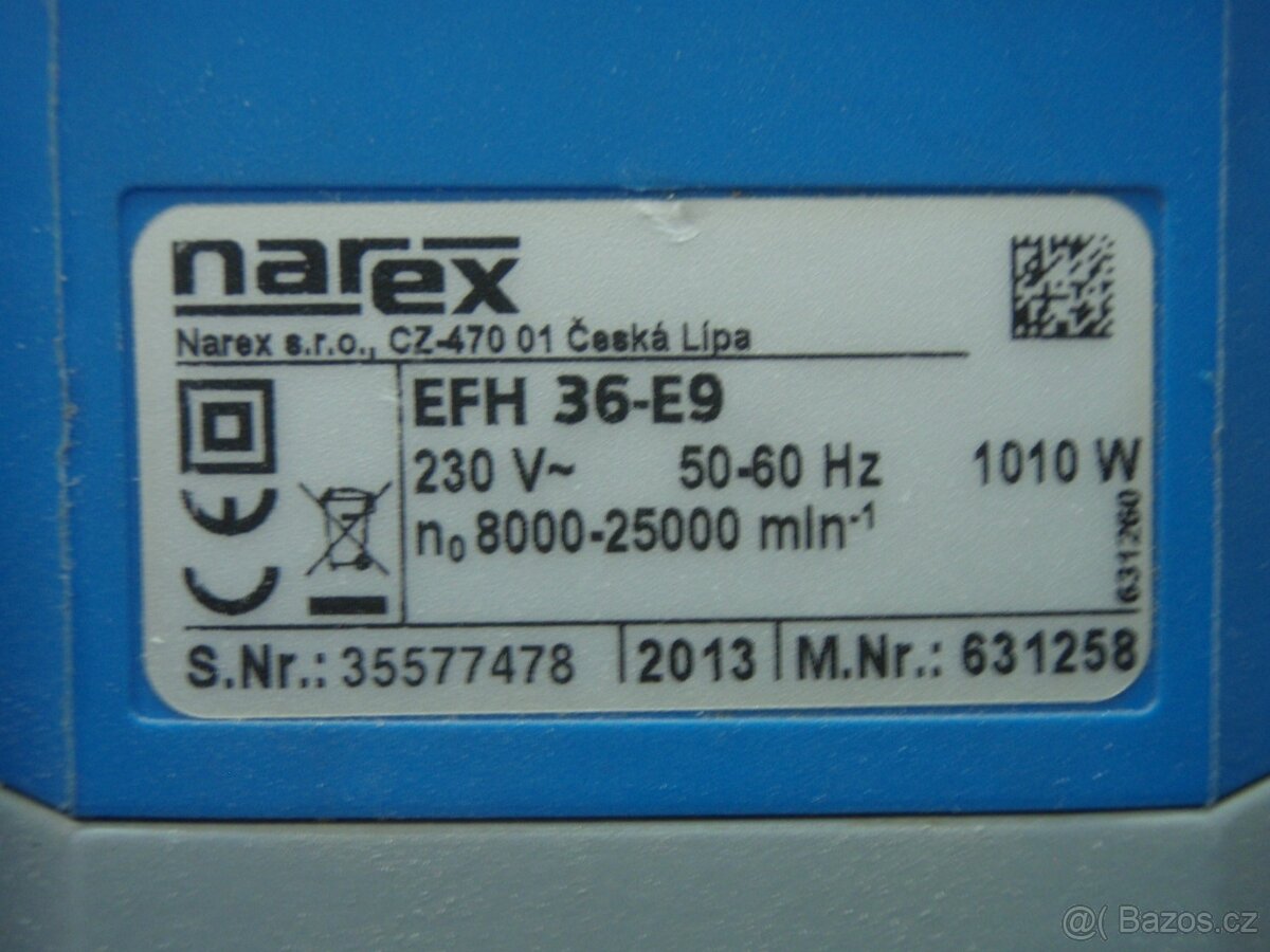 Frézka Narex EFH 36-E9 - 3