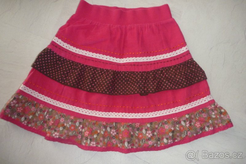 4x sukýnka, 122/152 - 3