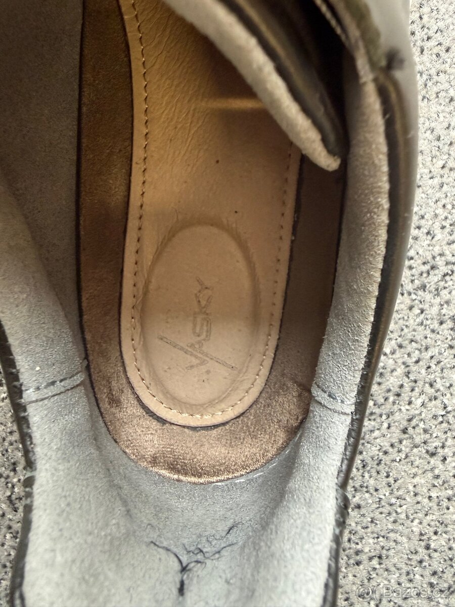 Kožené boty české značky Vasky vel 37 - 3