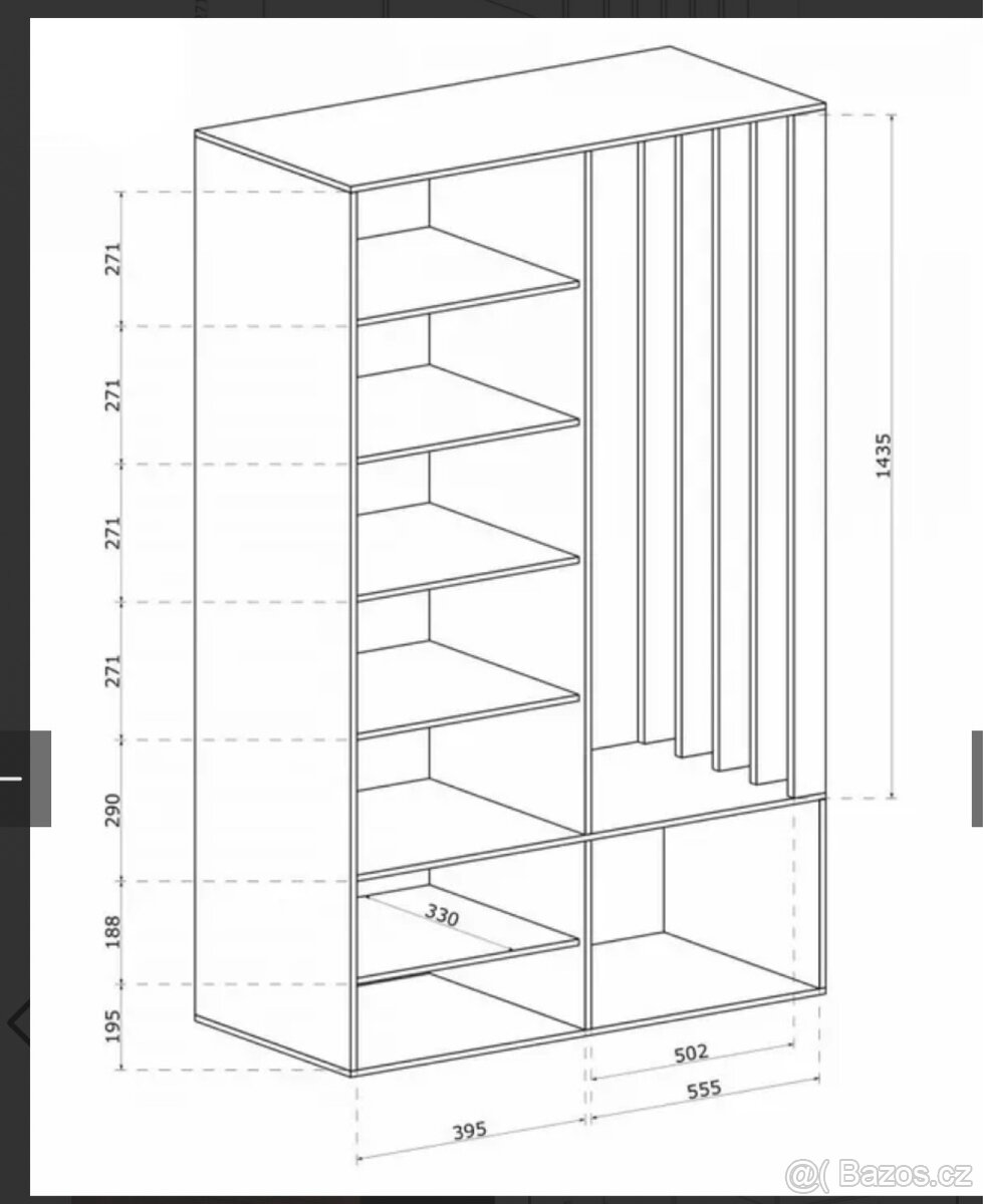 Předsíňová skříň - 3