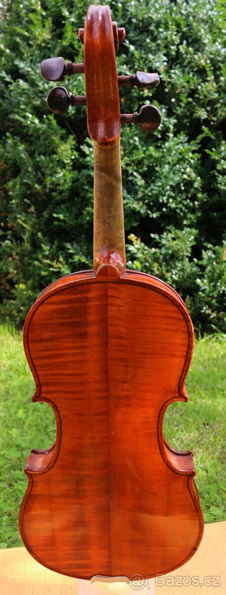 Staré 3/4německé housle s nádherným tónem. Víz nahrávku - 3