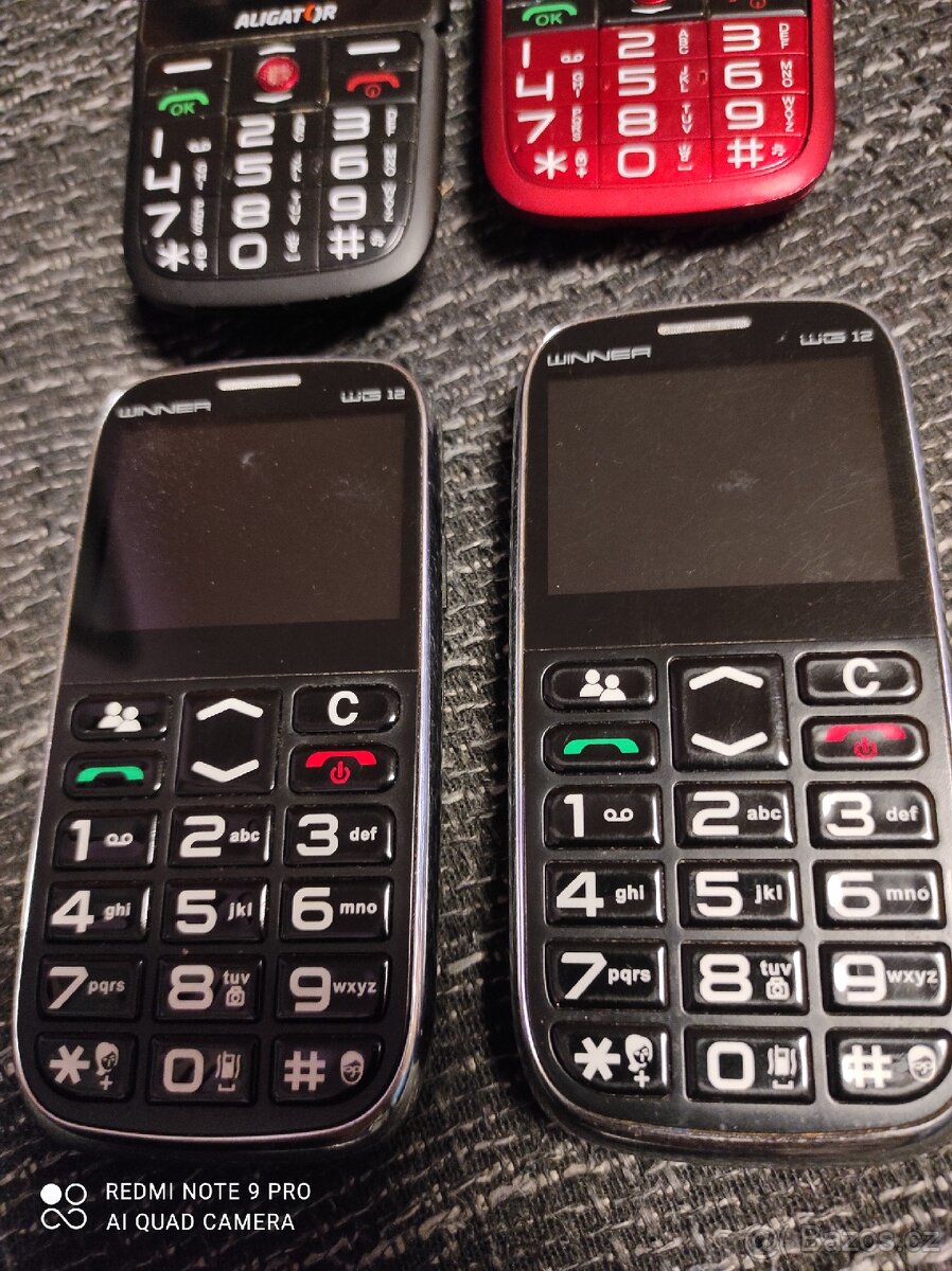 Mobilní telefony vyřazené - 3