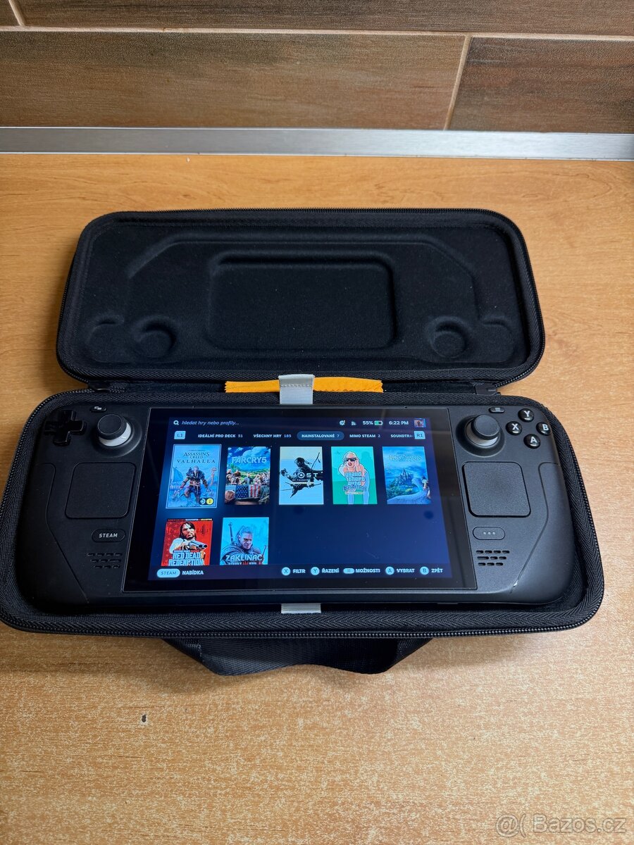 🎮 Steam Deck LCD 256 GB + 500 GB microSD + příslušenství - 3