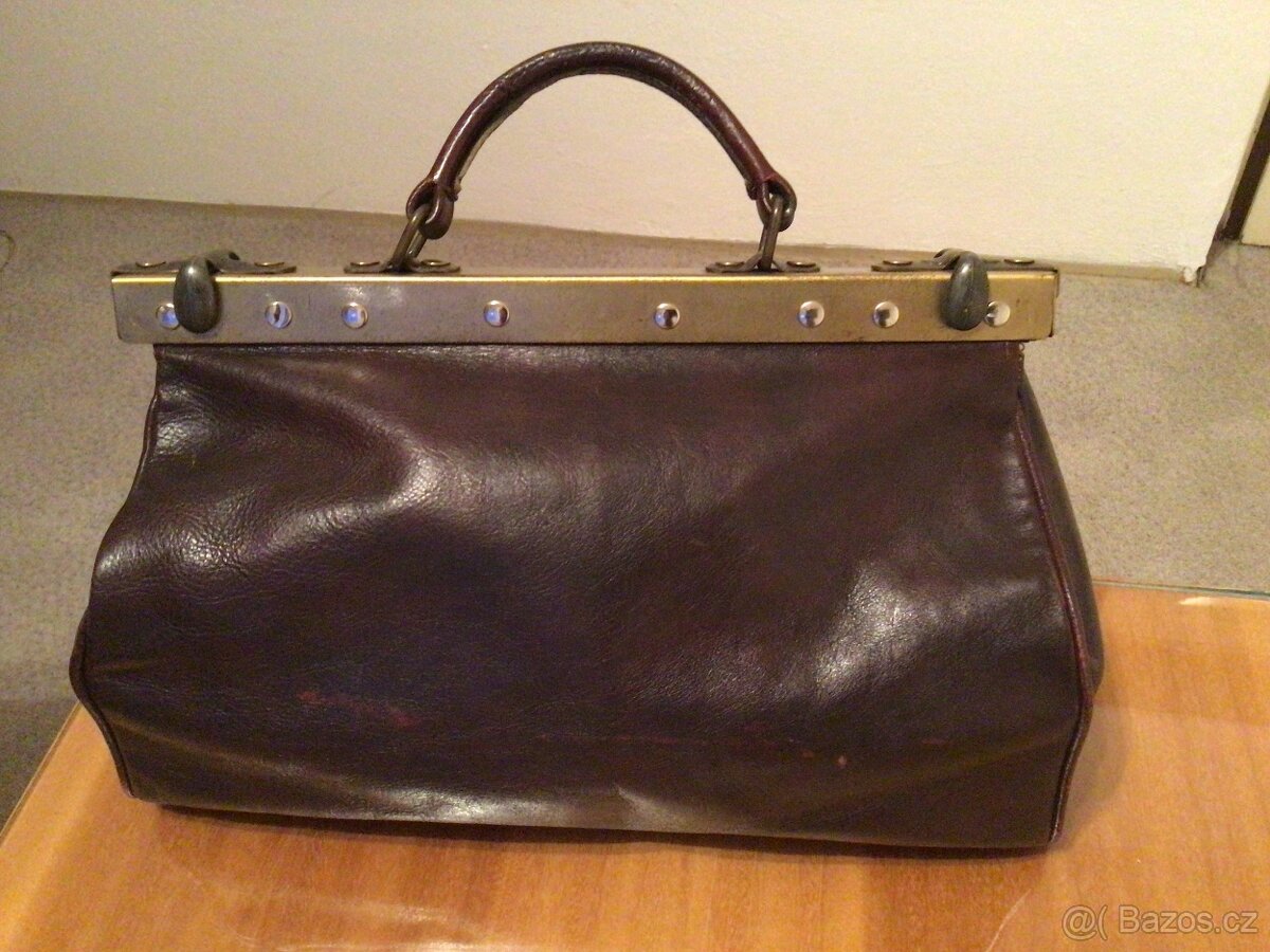 Kožený kufřík/taška - 3