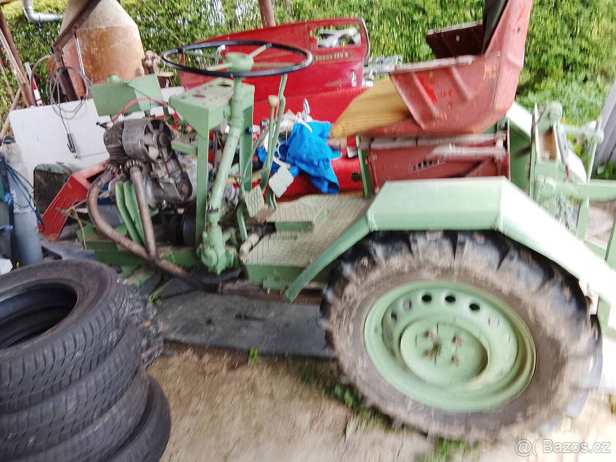 Malotraktor domácí výroby - 3