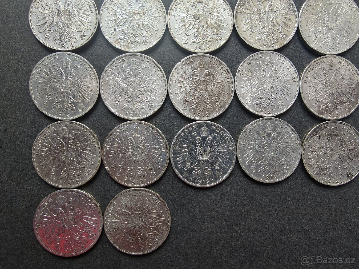 Mince 2 Koruna Rakousko Uhersko - 3