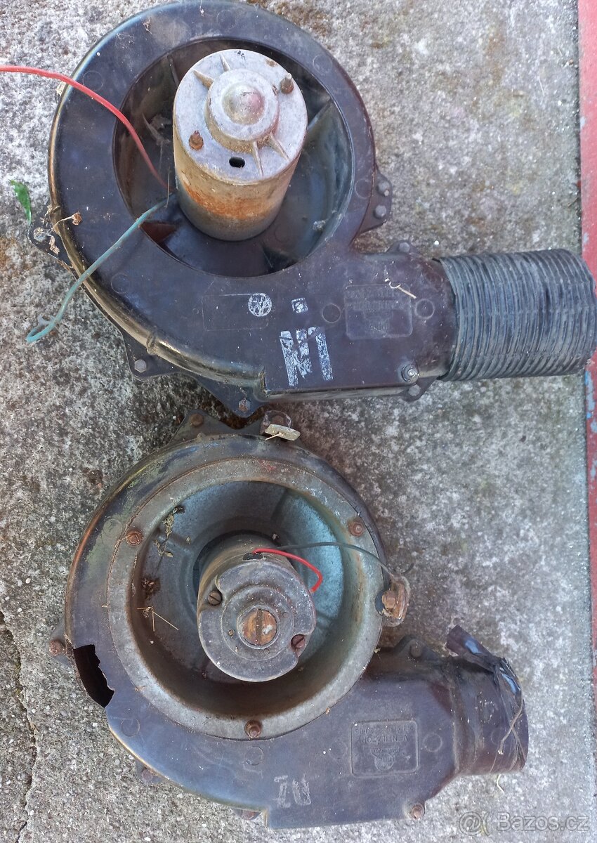 Topení a ventilátory škoda 120,105 - 3